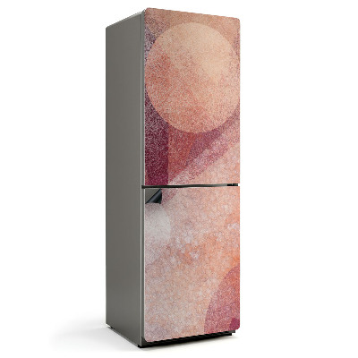 Mata magnetyczna na lodówkę Abstrakcyjny motyw z okręgami