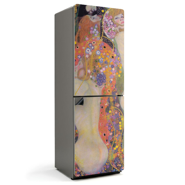 Mata magnetyczna na lodówkę Węże wodne Gustav Klimt