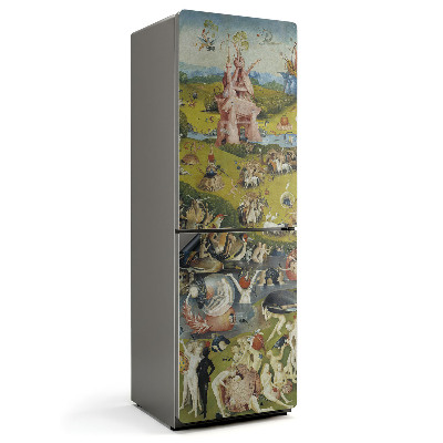 Mata magnetyczna na lodówkę Ogród rozkoszy ziemskich Bosch