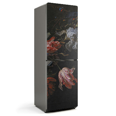 Mata magnetyczna na lodówkę Kwiatowa kompozycja w układzie