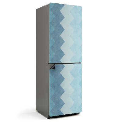 Mata magnetyczna na lodówkę Zygzakowy motyw w pionie