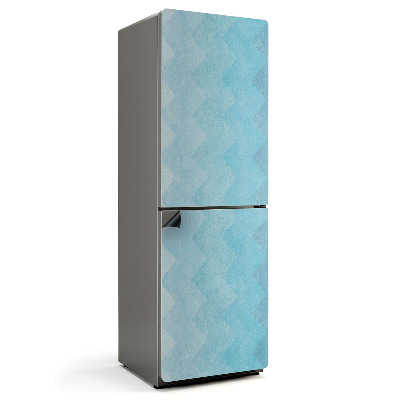 Mata magnetyczna na lodówkę Zygzakowy design w pionie