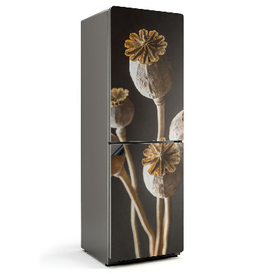 Mata magnetyczna na lodówkę Kwiatowe maki w wazonie