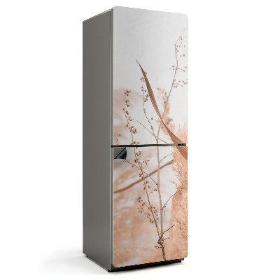 Mata magnetyczna na lodówkę Roślinne akcenty w delikatnym stylu