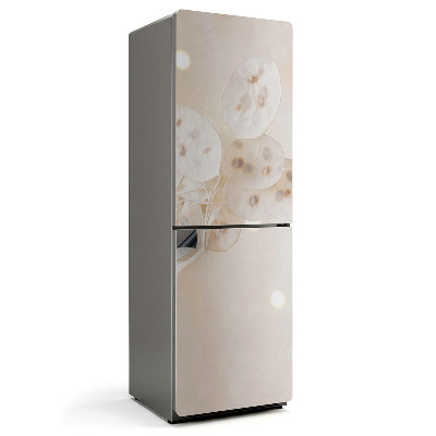 Mata magnetyczna na lodówkę Subtelne liście z nasionami