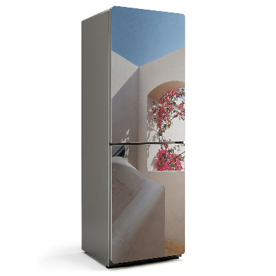 Mata magnetyczna na lodówkę Roślinne akcenty architektoniczne