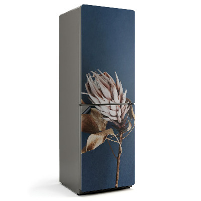 Mata magnetyczna na lodówkę Suszona roślina w detalu