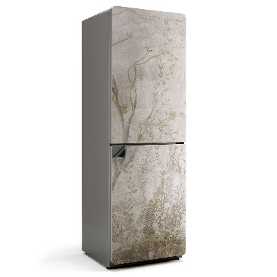 Mata magnetyczna na lodówkę Wzór roślinny z gałęziami