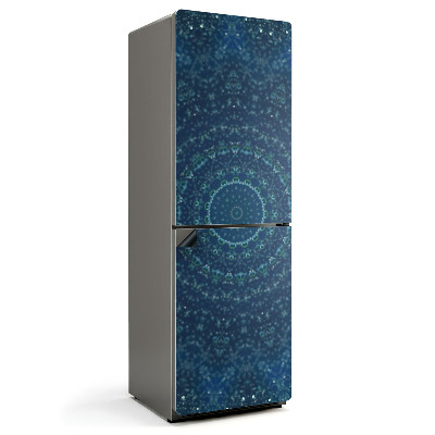 Mata magnetyczna na lodówkę Mandala w kręgu