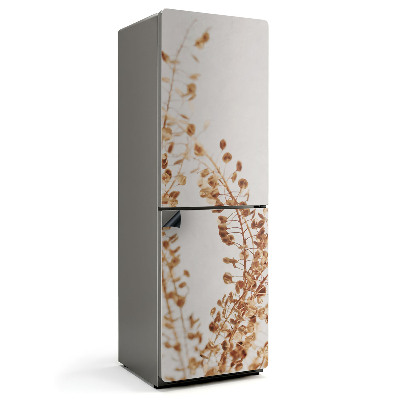 Mata magnetyczna na lodówkę Liście w subtelnej aranżacji