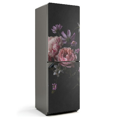 Mata magnetyczna na lodówkę Kwiatowy detal w pełnej krasie