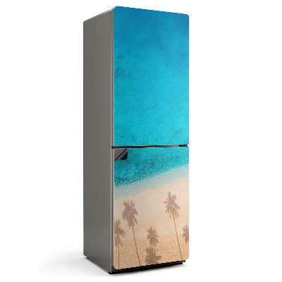 Mata magnetyczna na lodówkę Tropikalny cień palmowy