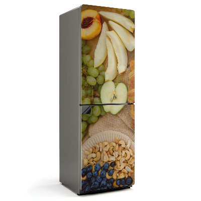 Mata magnetyczna na lodówkę Owoce i orzechy w soczystym wydaniu