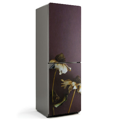 Mata magnetyczna na lodówkę Kwiatowe detale w wysuszonej formie