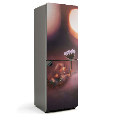 Mata magnetyczna na lodówkę Poranny kwiat w delikatnym stylu