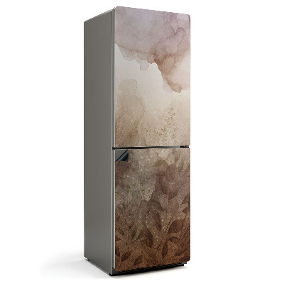 Mata magnetyczna na lodówkę Wzór roślinny w akwarelowym stylu