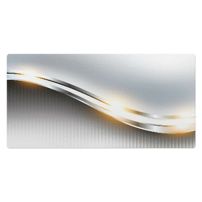 Mata ochronna na biurko Faliste linie i pasy