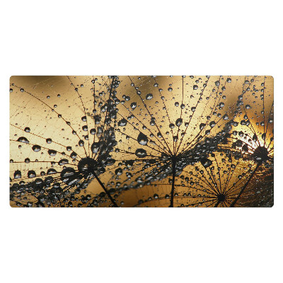 Duża podkładka na biurko dla dzieci Krople na pajęczynie