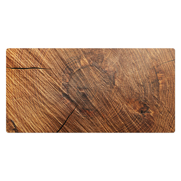 Mata ochronna na biurko Słoje drewna