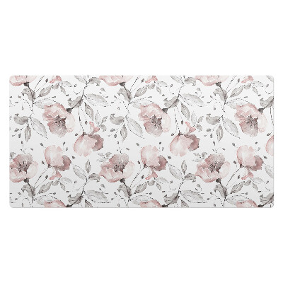 Mata ochronna na biurko Kwiatowy wzór vintage