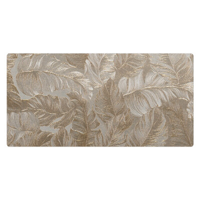 Duża podkładka na biurko Liście w delikatnym stylu