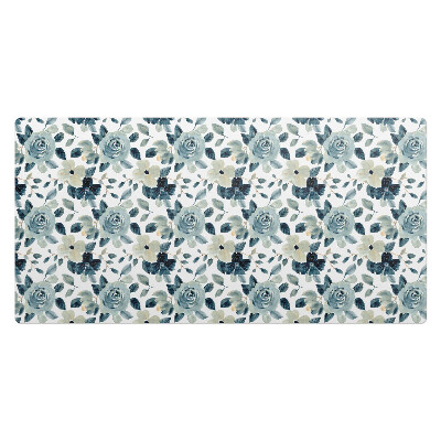 Podkładki na całe biurko Kwiatowy wzór retro