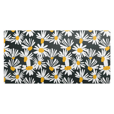 Mata na biurko Kwiatowy wzór retro