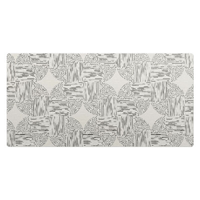 Duża podkładka na biurko dla dzieci Geometryczny wzór linii