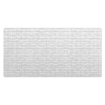 Mata na biurko Ceglana ściana retro