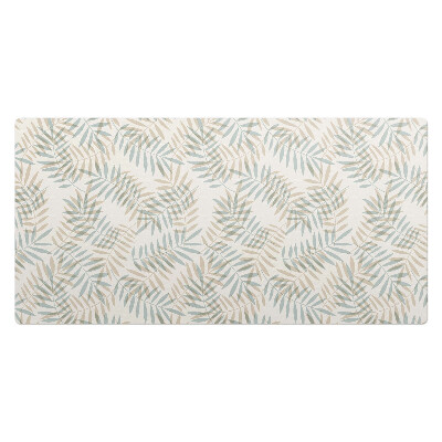 Mata na biurko Liście w pastelach