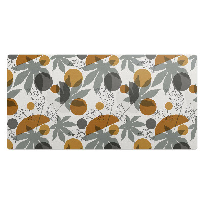 Podkład ochronny na biurko Geometryczne liście