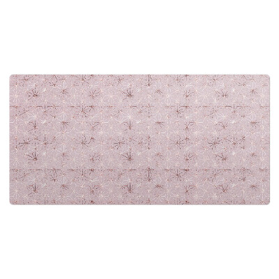 Duża podkładka na biurko dla dzieci Geometryczny wzór kwiatowy