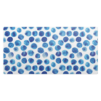 Duża podkładka ochronna na biurko Akwarelowe kropki