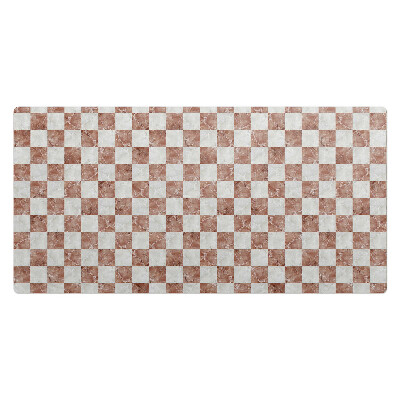 Podkładka na całe biurko Marmurowa szachownica