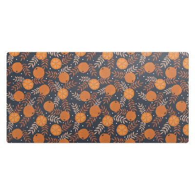 Duża podkładka ochronna na biurko Pomarańcze i liście