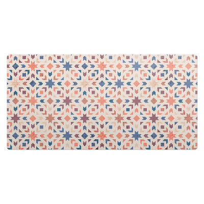 Duża podkładka na biurko dla dzieci Geometryczny wzór retro