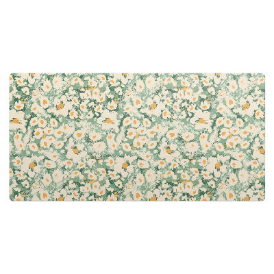 Duża podkładka na biurko dla dzieci Kwiatowy wzór retro