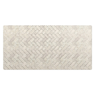 Mata na biurko Jodełkowy wzór płytek