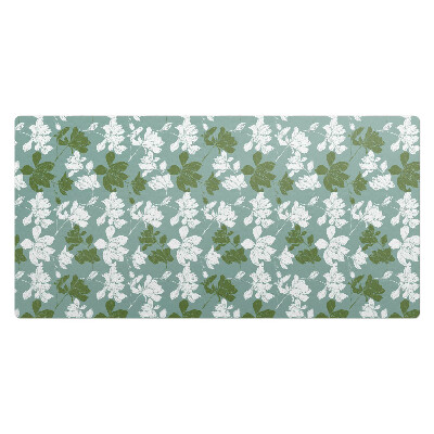 Podkład ochronny na biurko Kwiatowy wzór liściasty