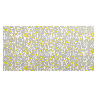 Duża podkładka na biurko Kwiatowy wzór gałązek