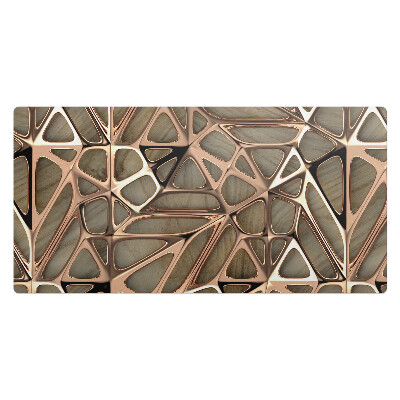 Podkładka na całe biurko Organiczne linie 3D