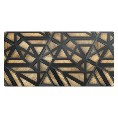 Duża podkładka na biurko Geometryczny wzór 3D