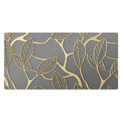 Duża podkładka na biurko dla dzieci Liście na gałęziach