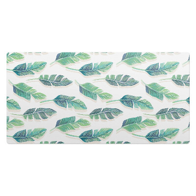 Mata na biurko Liście tropikalne