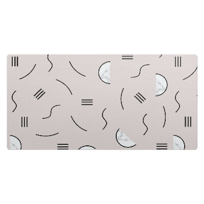 Duża podkładka na biurko dla dzieci Geometryczny wzór