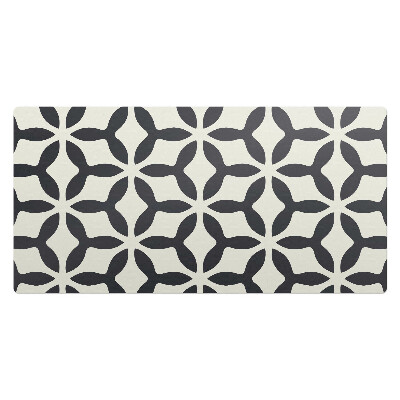 Duża podkładka na biurko dla dzieci Geometryczny wzór kwiatowy