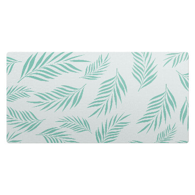 Mata na biurko Liście palmowe wzór