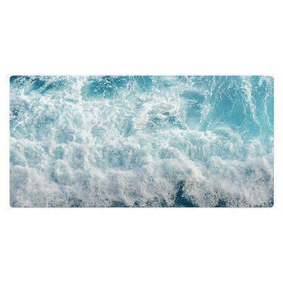 Mata na biurko Morskie fale w ruchu