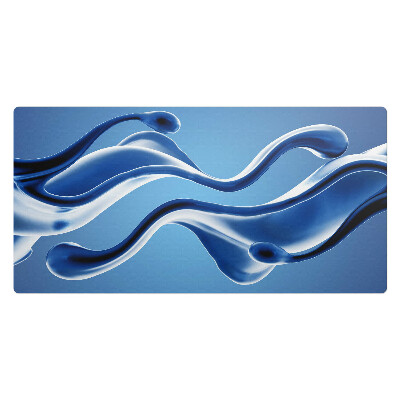 Mata ochronna na biurko Abstrakcyjne fale