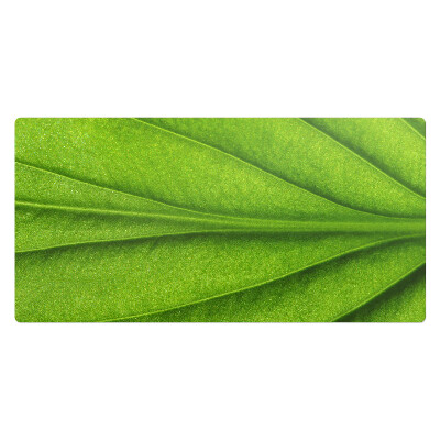 Duża podkładka na biurko Liść z bliska